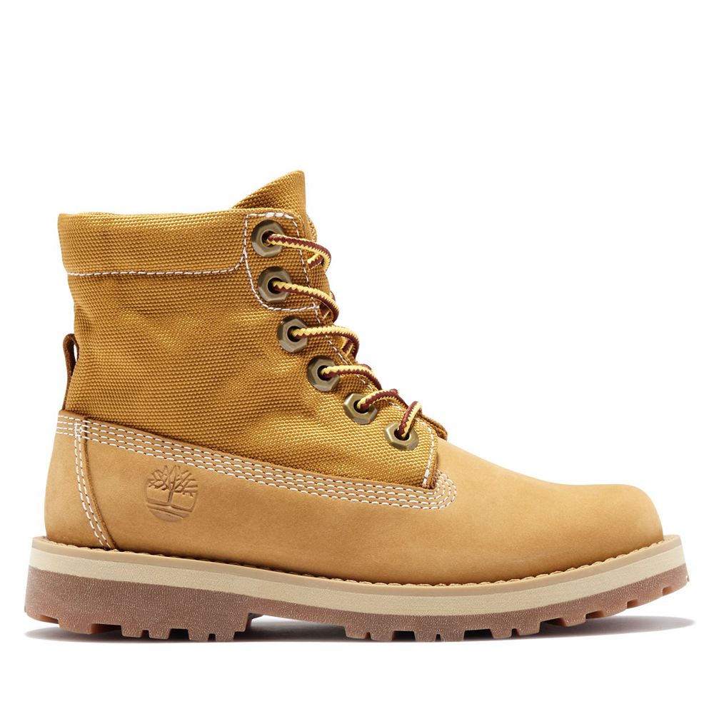 Zapatillas Timberland Niños Junior Courma Roll-Top Boots Marrones - Chile OAF-427583